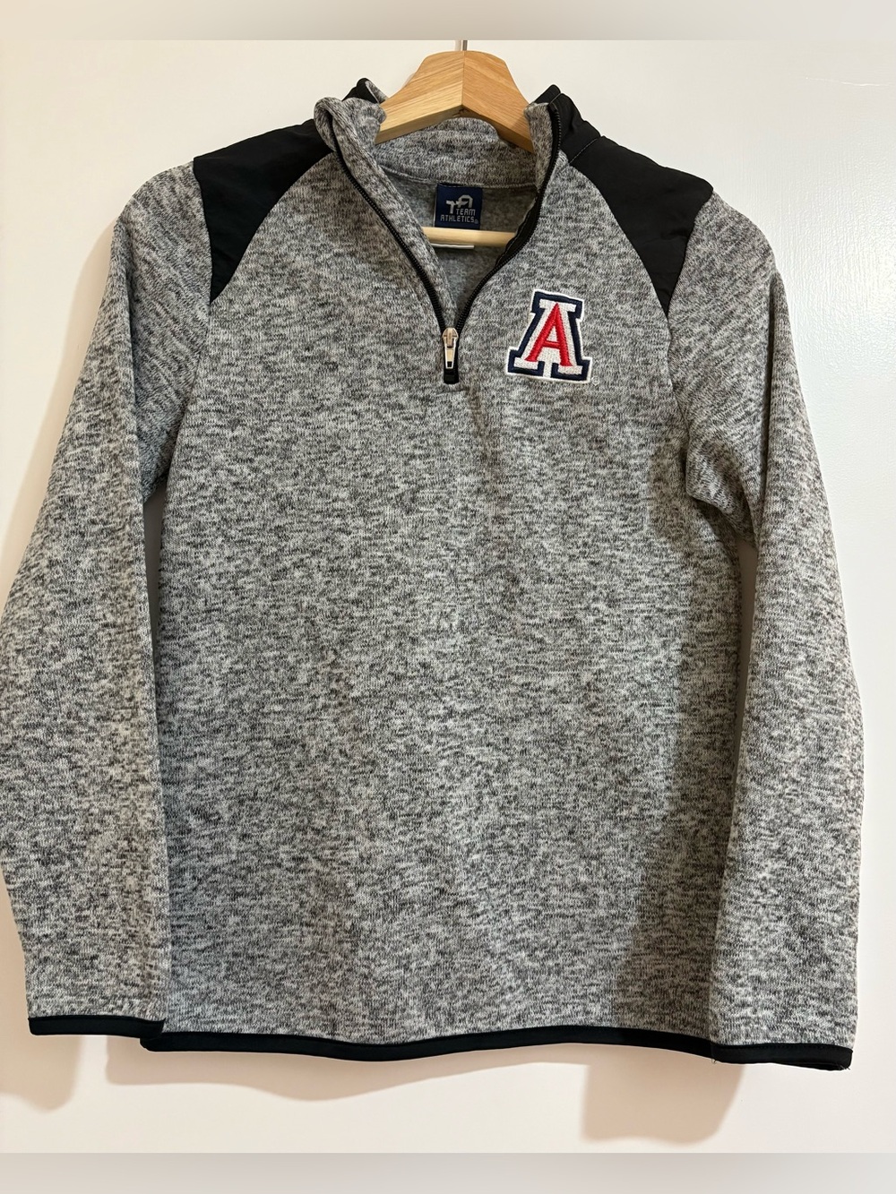 University of Arizona Wildcats Quarter Zip Sweater Fleece Youth Large
